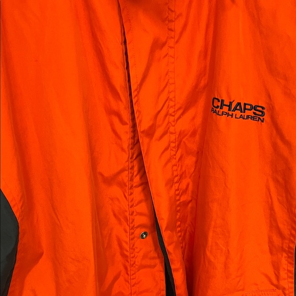 Chaps Vibrant Red and Black Hooded Jacket - Picture 2 of 6